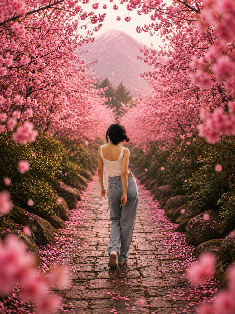 کوچه های پاییزی ژاپن